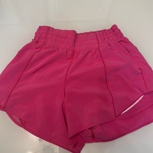 sonic pink lululemon shorts, sonic pink, 4, 4”